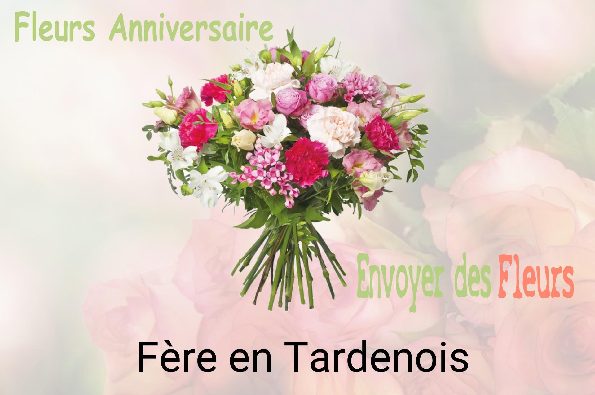 Bouquet de fleurs d’anniversaire livré à Fère-en-Tardenois