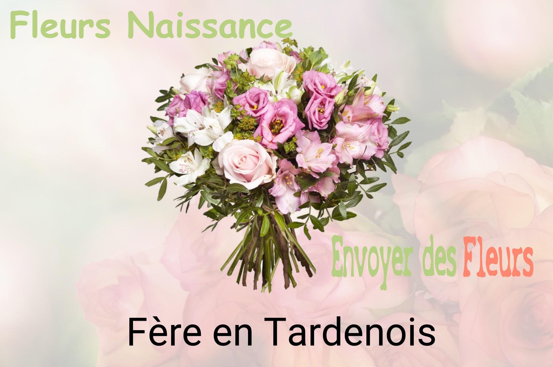 Bouquet de fleurs de naissance livré à Fère-en-Tardenois