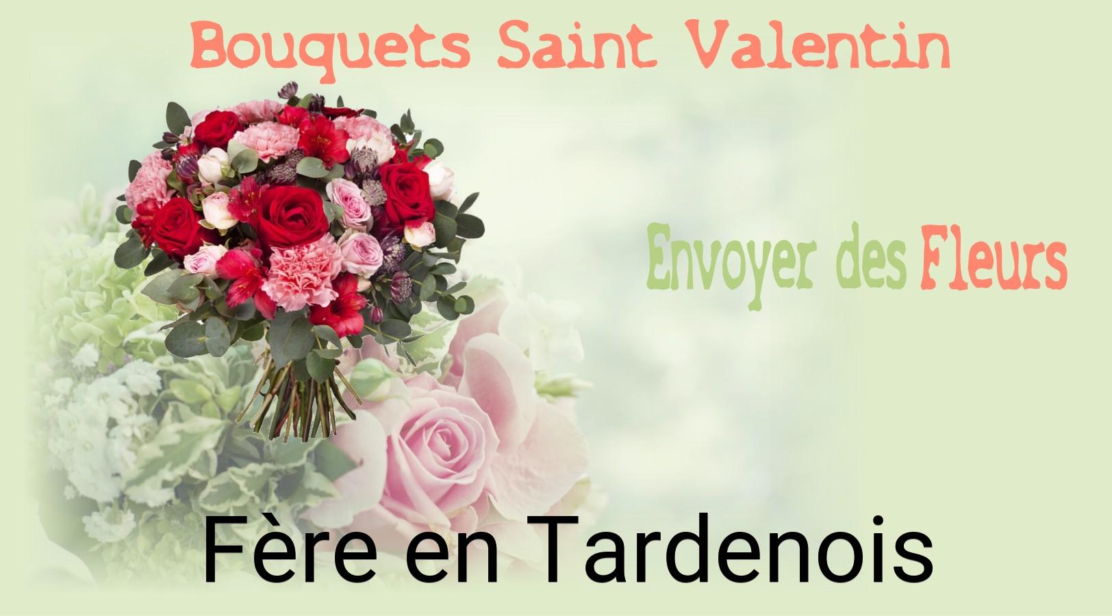 Roses de Saint-Valentin livrées à Fère-en-Tardenois